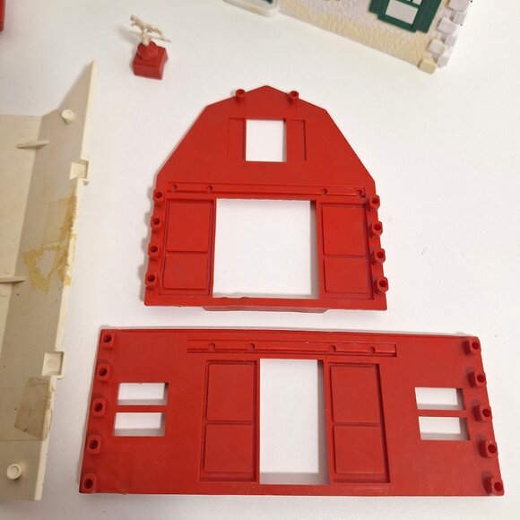 Plasticville O Scale Church Barn Replacement Parts Vintage Plastic Buildings - Picture 4 of 11